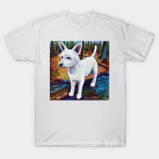Adorable WESTIE In the woods T-Shirt